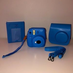 Fujifilm Instax Mini 9 Instant Camera Cobalt Blue